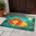 Sleeping Lion Petal Mane Jungle Scene Sun - Wildlife Lover Home Decor Gift for Lion Lovers Doormat - 5