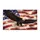 Bald Eagle American Flag Fireworks - Independence Day Gift for Veterans Doormat - 3