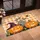 Glowing Jack-o'-lanterns Witch Hat Tombstone Bats Spiders - Halloween Party Doormat - 4