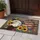 Bald Eagle American Flag Welcome Sunflowers - Independence Day Gift for Veterans Doormat - 5