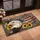 Bald Eagle American Flag Welcome Sunflowers - Independence Day Gift for Veterans Doormat - 4