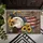 Bald Eagle American Flag Welcome Sunflowers - Independence Day Gift for Veterans Doormat - 6