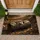 Baby Hedgehog Welcome Log Forest - Home Decor Gift for Hedgehog Lover Doormat - 1