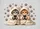 Grey Orange Tabby Kittens Snuggled Paw Prints - Home Decor Gift for Cat Lover Doormat - 7