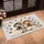 Grey Orange Tabby Kittens Snuggled Paw Prints - Home Decor Gift for Cat Lover Doormat - 4