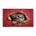 Curious Tabby Cat Blue Eyes Peering Torn Canvas - Home Decor Gift for Pet Owners Doormat - 3