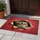 Curious Tabby Cat Blue Eyes Peering Torn Canvas - Home Decor Gift for Pet Owners Doormat - 5