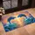 Luminous Blue Dolphins Heart Sunset Ocean Scene with Roses - Ocean Lover Home Decor Gift Doormat - 4