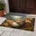 Squirrel Acorn Wildflower Autumn Forest - Wildlife Lover Gift for Nature Lover Doormat - 5