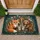 Fluffy Forest Animals Wildflowers Mushrooms - Home Decor Gift for Wildlife Lover Doormat - 1