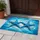 Blue Starfish Clear Water - Ocean Home Decor for Marine Life Lover Doormat - 5