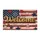 Welcome American Flag Wood Script Stars Fireworks - Farmhouse Home Decor Doormat - 3