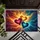Flowing Luminous Hearts Nebula Cosmic Swirl - Year-Round Home Decor Gift Doormat - 6