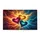 Flowing Luminous Hearts Nebula Cosmic Swirl - Year-Round Home Decor Gift Doormat - 3