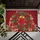 Poinsettia Wreath Holly Jingle Bells Gift Boxes - Holiday Home Present Doormat - 6