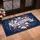 God Bless USA Patriotic Flowers - Independence Day Gift for Veterans Doormat - 4