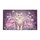 Striped Cat Vibrant Blossoms Pastel Butterflies - Cat Lover Home Decor Gift Doormat - 3