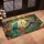 Macaw Parrots Tropical Rainforest Jungle Flowers - Wildlife Lover Home Decor Gift Doormat - 4