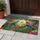 Macaw Parrots Tropical Rainforest Jungle Flowers - Wildlife Lover Home Decor Gift Doormat - 5