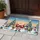 Santa Claus Elves Snowmen Pine Trees - Christmas Home Decor Gift Doormat - 5