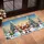 Santa Claus Elves Snowmen Pine Trees - Christmas Home Decor Gift Doormat - 4