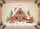 Gingerbread House Santa Snow Scene - Christmas Holiday Decor Doormat - 7