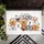 Dog Breeds Wagging Tongue Paw Prints Hearts - Home Decor Gift for Dog Lovers Doormat - 6