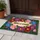Welcome Plaque Botanical Flowers Foliage - Home Entryway Decor Gift Doormat - 5