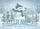 Smiling Snowman Bird Pine Trees Let It Snow Text - Christmas Winter Home Decor Gift Doormat - 7