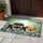 Curious Puppies Black Cats Fence Peeking - Pet Lover Home Decor Gift Doormat - 5