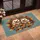 Two Hedgehogs Autumn Leaves Welcome Home Phrase - Autumn Home Decor Gift for Hedgehog Lover Doormat - 4