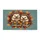 Two Hedgehogs Autumn Leaves Welcome Home Phrase - Autumn Home Decor Gift for Hedgehog Lover Doormat - 3