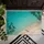 Turquoise Ocean Beach Couple - Coastal Home Decor Gift for Travel Lovers Doormat - 6