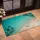 Turquoise Ocean Beach Couple - Coastal Home Decor Gift for Travel Lovers Doormat - 4