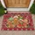 Gingerbread Cookies Santa Hat Lollipop Candy Cane Presents Holly - Christmas Holiday Decor Doormat - 1