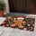 Gingerbread Man Santa Hat Christmas Candies Holly Baubles Festive Home Decor Doormat - 5