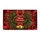 Merry Christmas Script Wreath Golden Bells - Holiday Home Decor Gift Doormat - 3