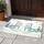 Snowmen Snowflakes Evergreen Trees Christmas Holiday Decor Gift Doormat - 5