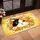 Stylized Cat Face Floral Botanical - Home Decor Gift for Cat Lovers Doormat - 4