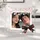 Custom Couple Photo Acrylic Plaque, Personalized First Christmas Gift - 1