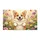 Corgi Wildflower Meadow Butterflies - Home Decor Gift for Dog Lover Doormat - 3