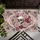 Human Skull Roses Vines Filigree Lace - Home Decor Gift Doormat - 6