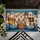 Dogs and Cats on Ornate Velvet Sofa with Treats - Home Decor Gift for Pet Lovers Doormat - 6