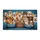 Dogs and Cats on Ornate Velvet Sofa with Treats - Home Decor Gift for Pet Lovers Doormat - 3