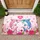 Shark Couple Heart Roses Valentine's Day Gift for Lovers Doormat - 1