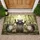Waving Squirrel Chipmunk Raccoon Woodland Animals - Everyday Wildlife Lover Home Decor Gift Doormat - 1