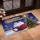 Red Christmas Mug Santa Snowman Village Golden Merry Christmas - Christmas Decor Doormat - 4