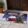 Red Christmas Mug Santa Snowman Village Golden Merry Christmas - Christmas Decor Doormat - 5
