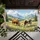 Brown White Cows Wildflower Meadow Landscape - Farmhouse Home Decor Gift for Cow Lover Doormat - 6