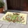 Rustic Green Frog Cowboy Hat Star Emblems Wildflowers - Farmhouse Home Decor Gift Doormat - 5